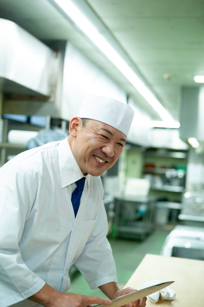 遠石会館中野料理長