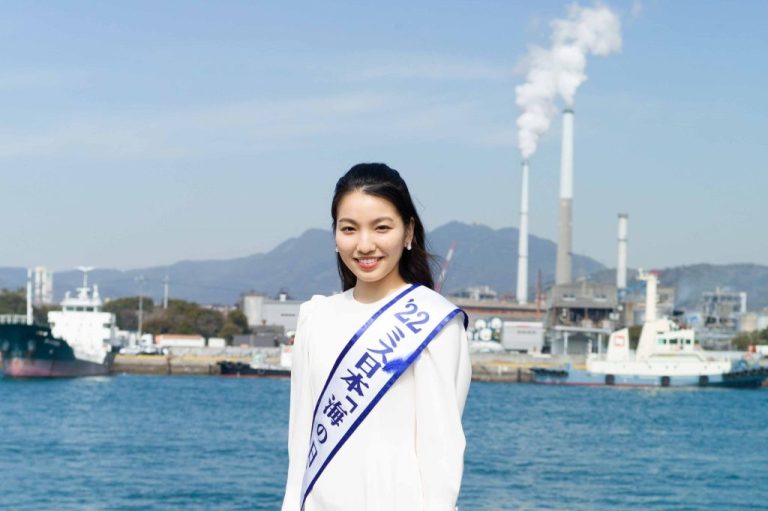 2022ミス日本「海の日」｜属 安紀奈さん