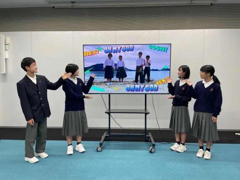 市内の中学校が制作した「シティプロモーション動画」を公開