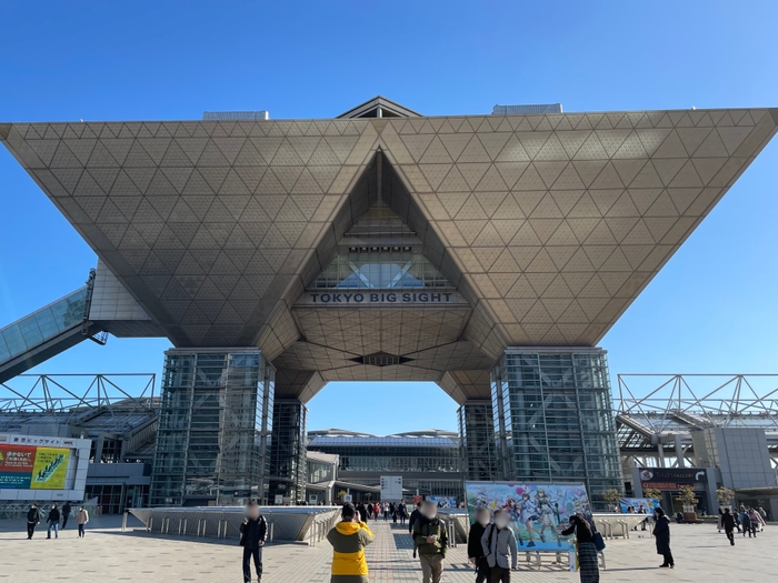 会場の東京ビッグサイト