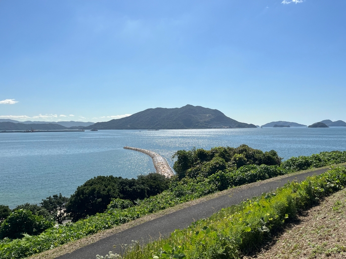 多島美が美しい瀬戸内海の眺め
